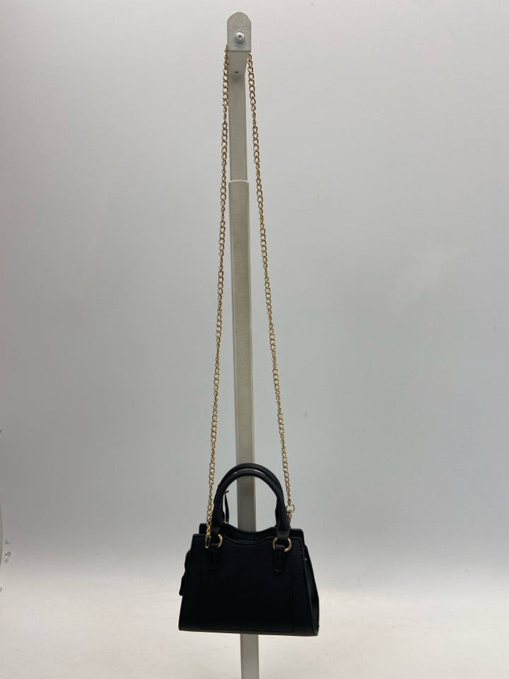 NWT Black Gold Chain(s) Handbag