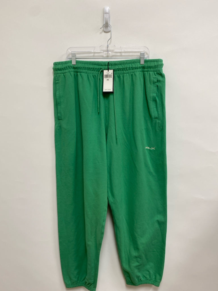 NWT Ralph Lauren  SIZE  XXL Green Joggers Plus Size Sweatpants