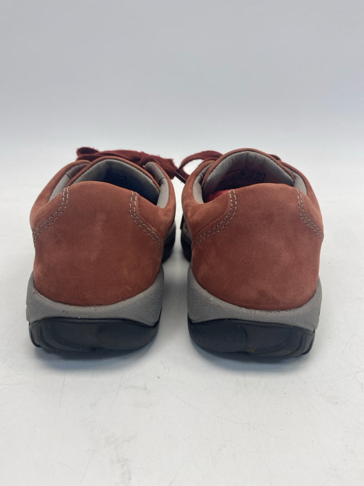 Keen US Shoe Size 8 Dark Coral Lace-up Sneakers