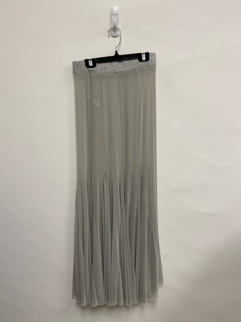 Free People Size S Gray Sheer Ladies Skirt