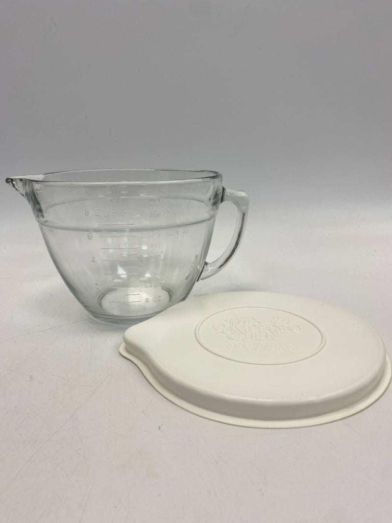 Pampered Chef Clear White Glass Bowl(s)