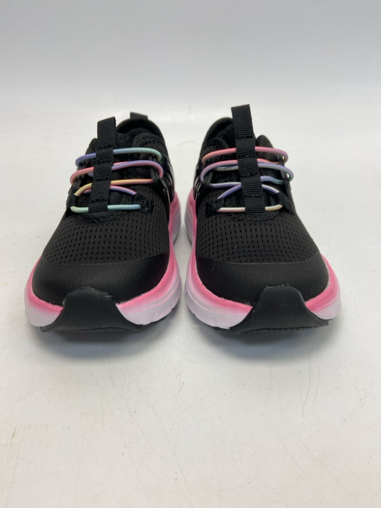 ATHLETIC WORKS SIZE 8 Black Multi Color Girl&