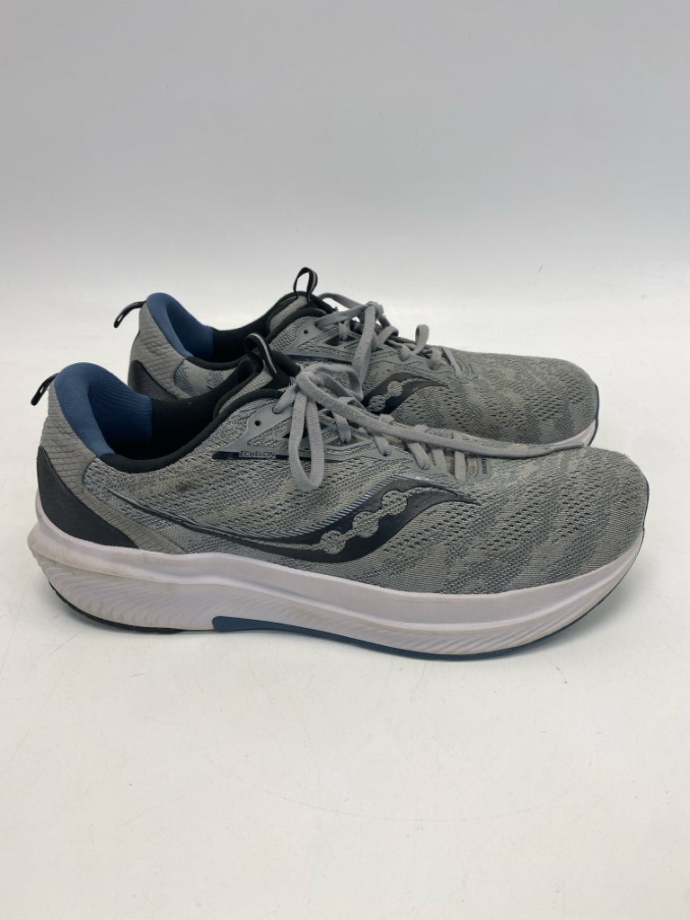 Saucony Size 13 Gray Lace-Up Men&
