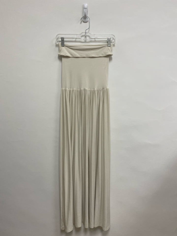Lululemon Size S Cream Maxi Ladies Dress