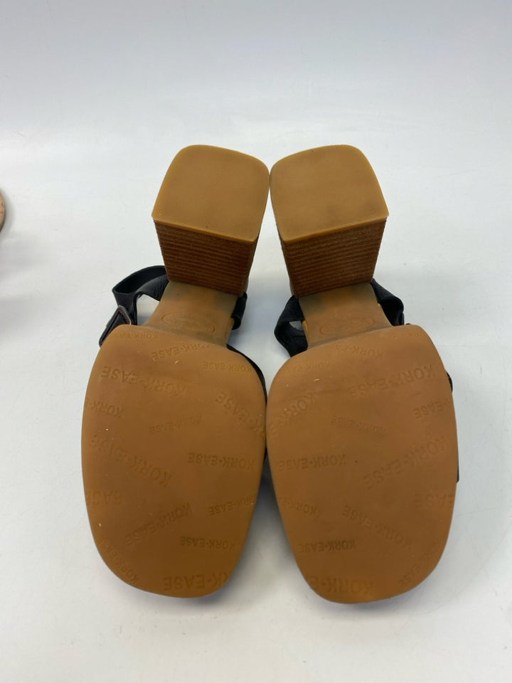 NWOT Kork-Ease  Size 9 Black Sandals