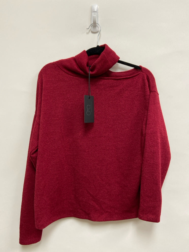 NWT Size M Red Ladies Sweater