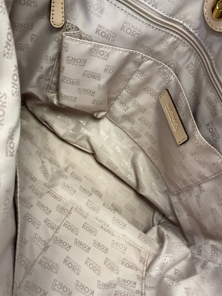 Michael Kors Navy Tan Handbag