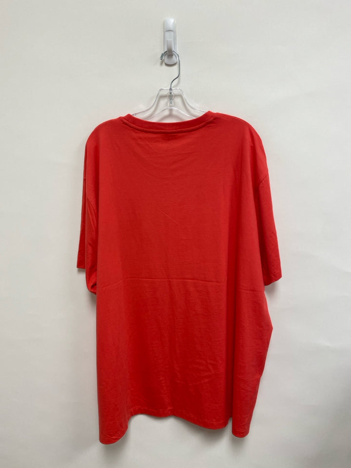 NWT Polo Size 3X Dark Coral Men&