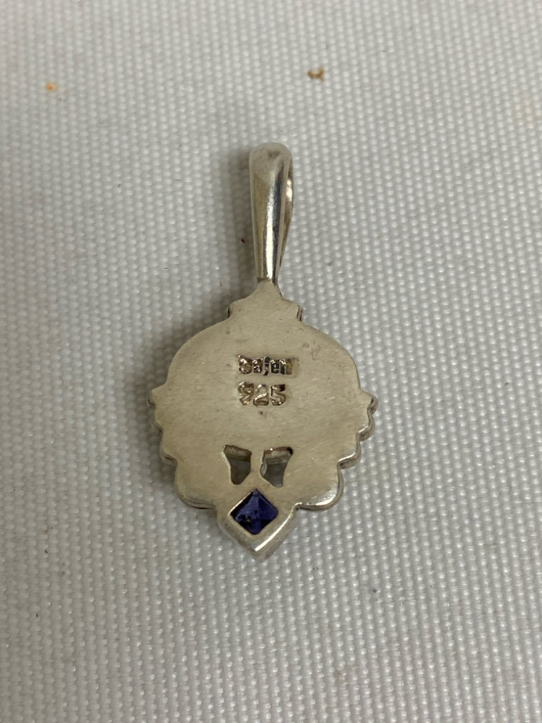 Silver Sage Shapes Pendant