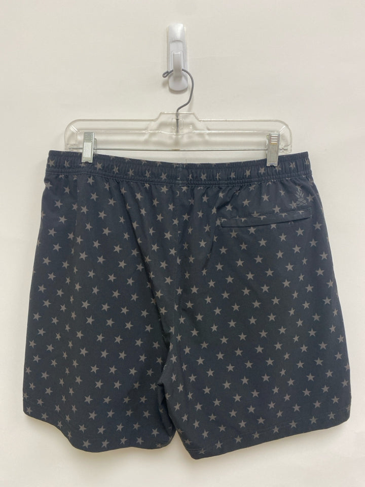 Chubbies Size XL Black Taupe Stars Men&