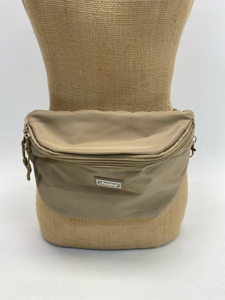 foldie Brown Nylon Belt Bag