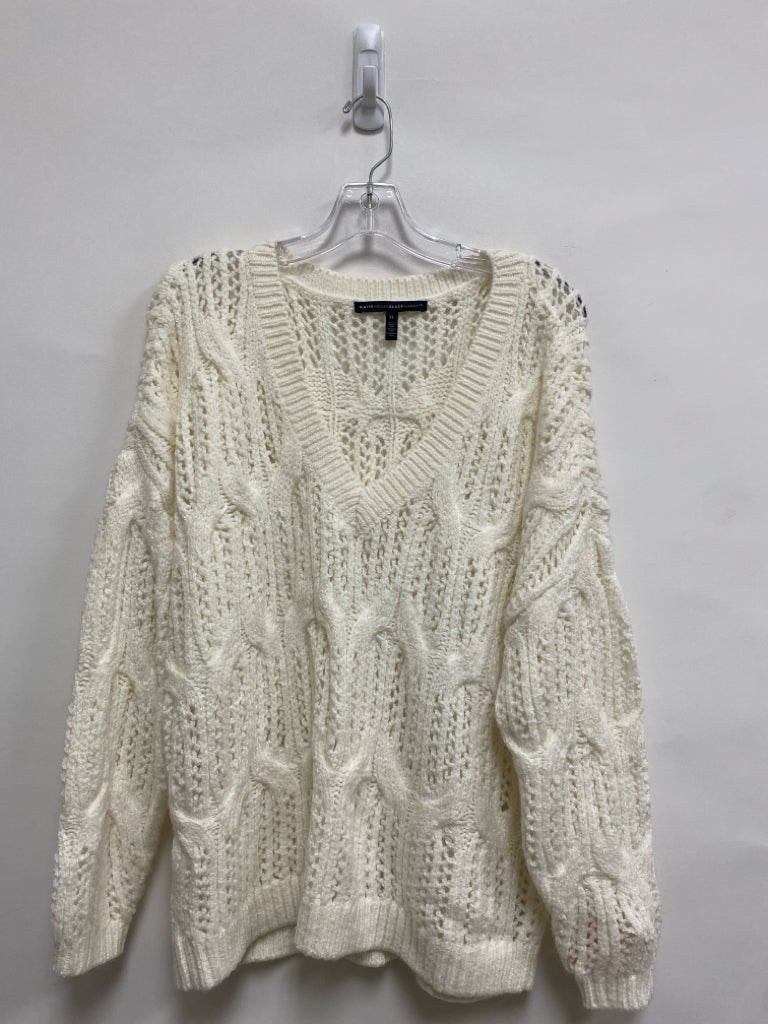 WHBM Size XL Cream Ladies Sweater