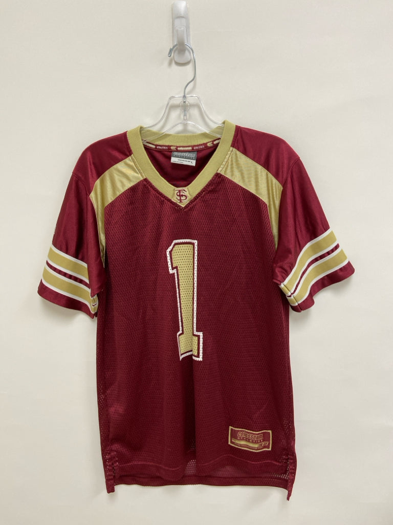 COLOSSEUM SIZE 16/18 Burgundy Gold Boy&