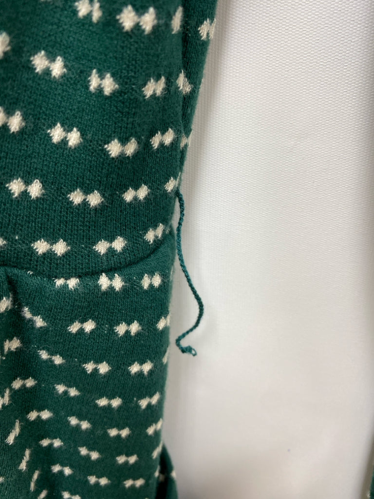 Maeve Size XL Green White Embroidered Ladies Dress