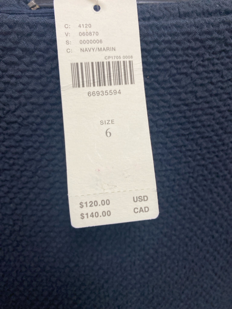 NWT Maeve Size 6 Navy Texture Ladies Skirt