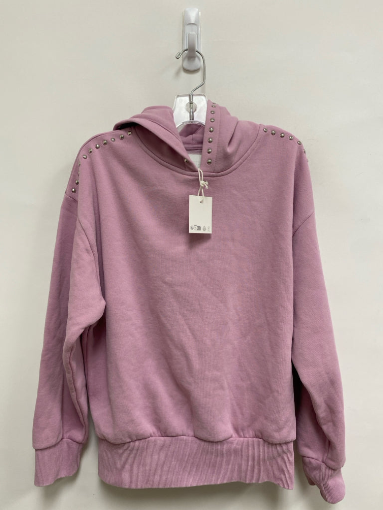 NWT Zara SIZE 11/12 Pink Studded Hooded Girl&