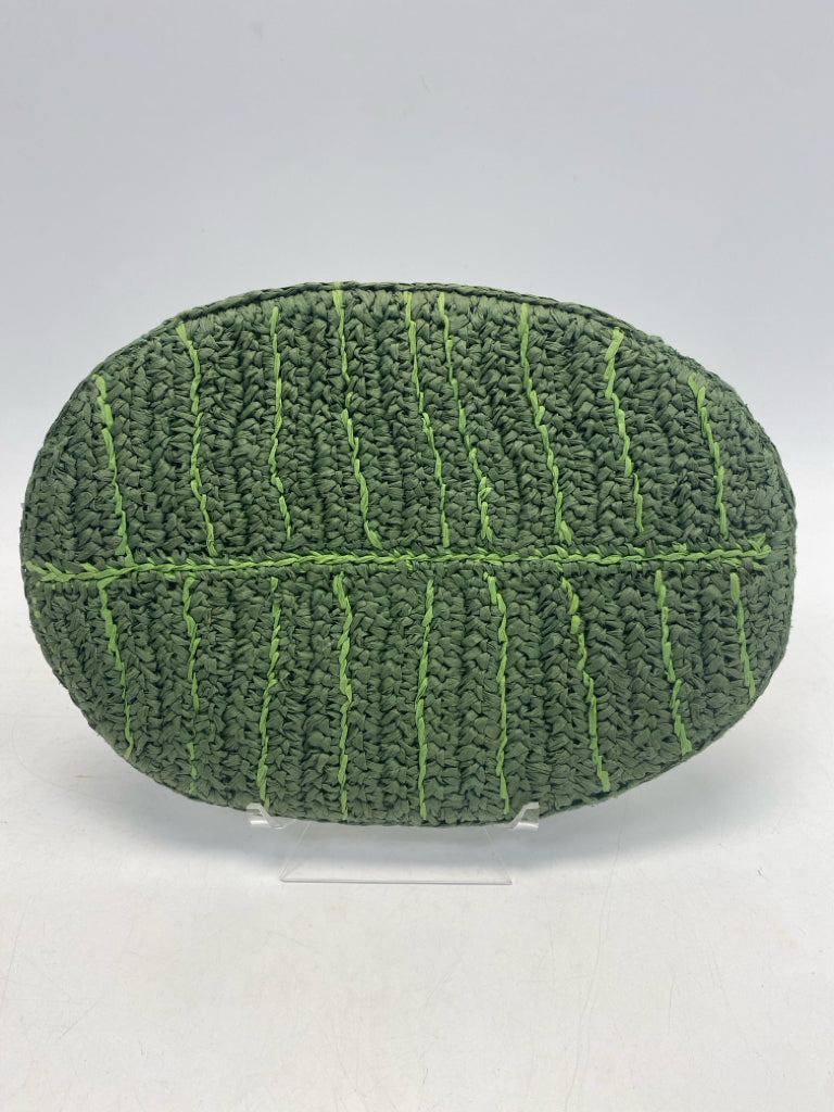 NWT Simon Miller Green Woven Handbag