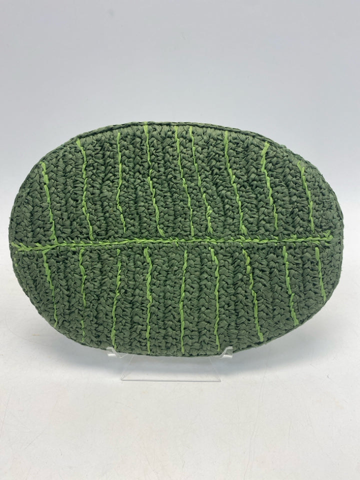 NWT Simon Miller Green Woven Handbag
