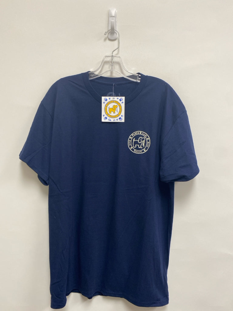 NWT Size L Navy Men&