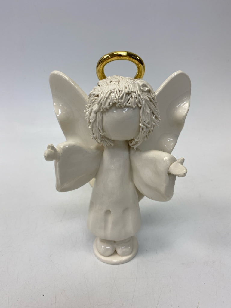 Cream Gold Ceramic Christmas