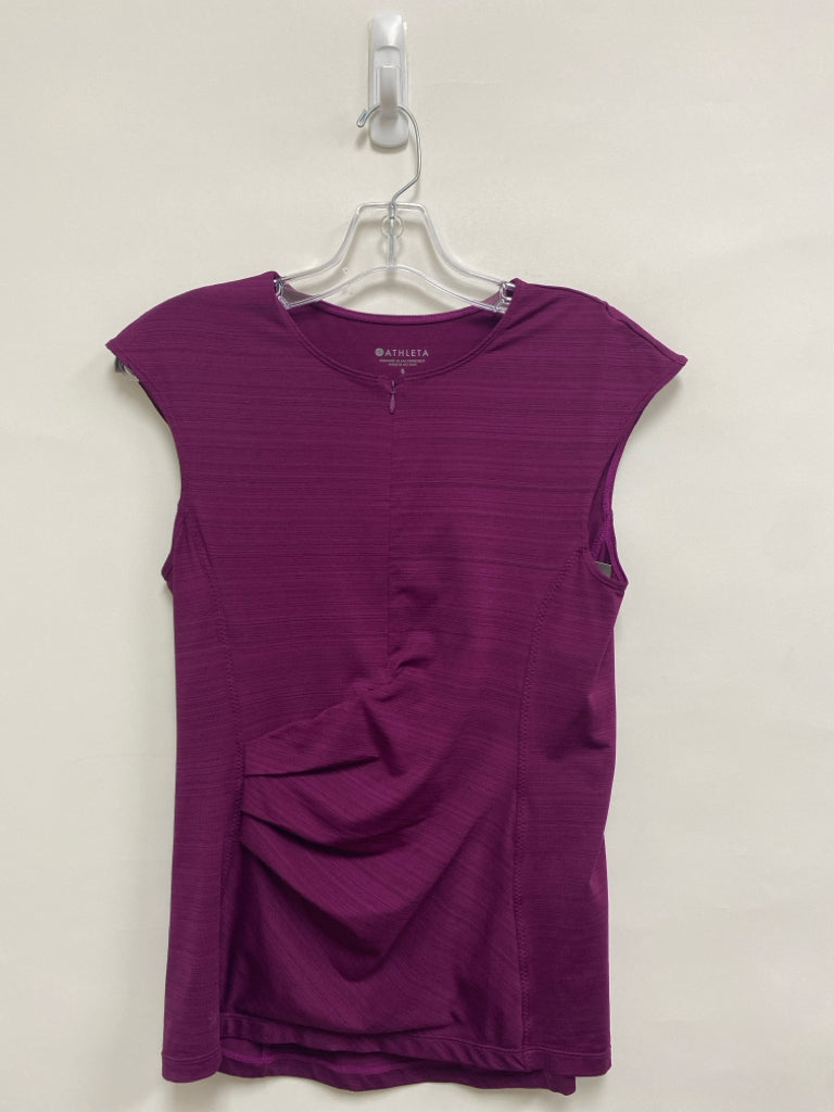 Athleta Size S Purple Sleeveless Athletic Top