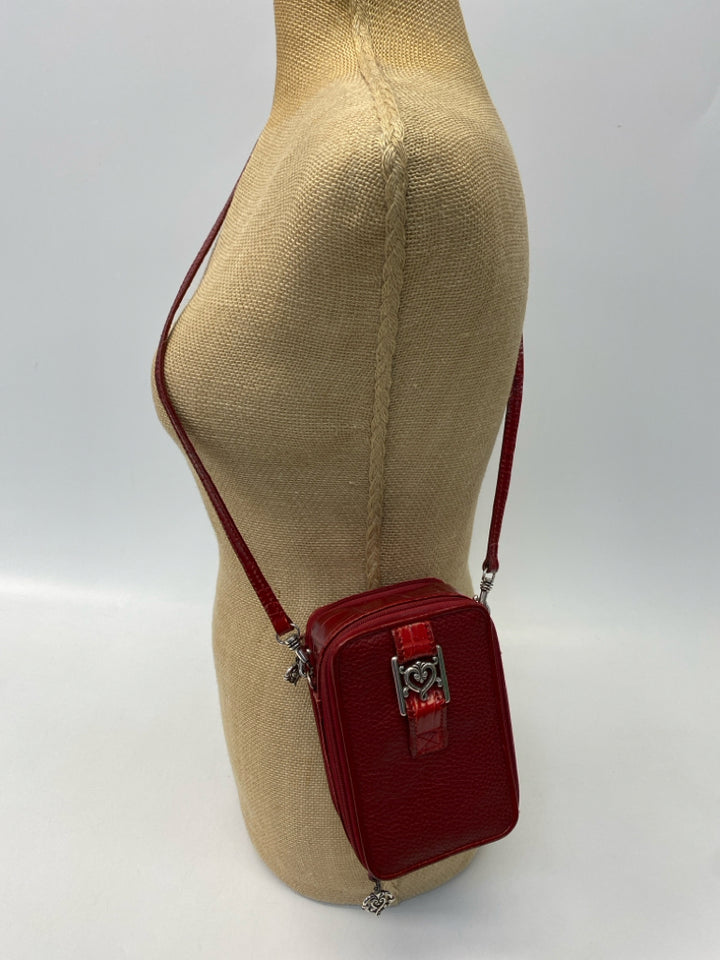 Brighton Dark Red Crossbody