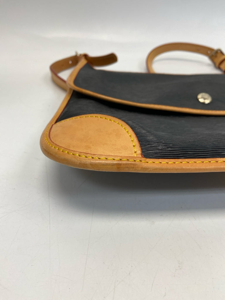 Dooney &amp; Bourke Black Brown Crossbody