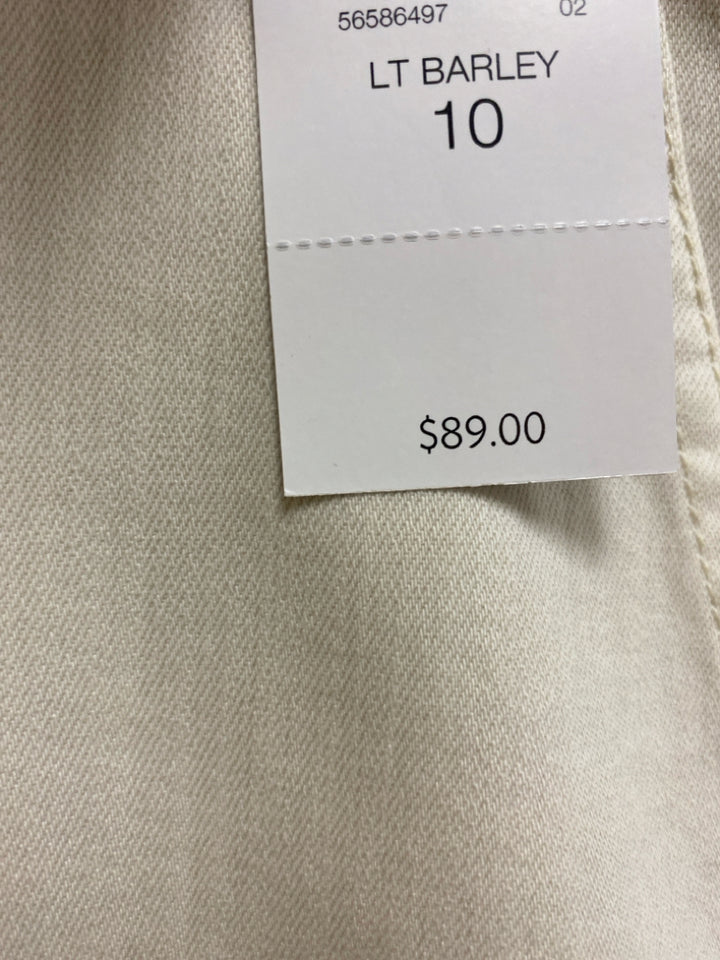 NWT J Jill Size 10 Beige Ladies Pants