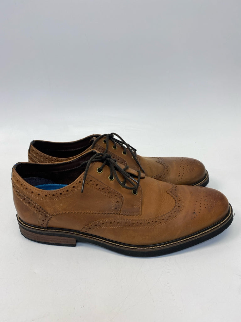 Nunn Bush Size 13 Brown Lace-Up Men&