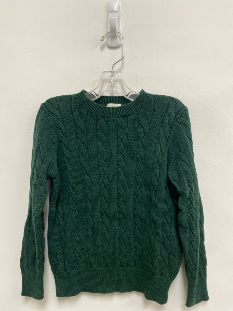 Crew Cuts SIZE 4/5 Dark Green Cable Knit Boy&