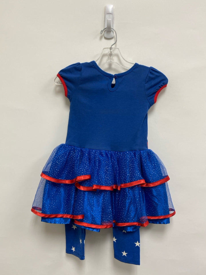 MARVEL SIZE 3T Blue White/Red Girl&