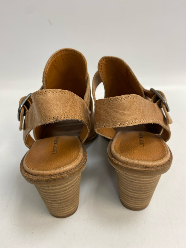 Lucky Brand  Size 6 Tan Sandals