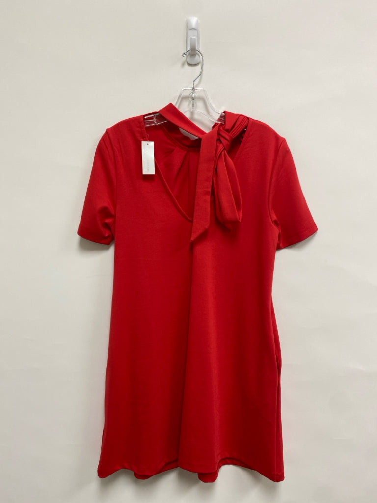 NWT NY&amp;Co Size XS Red Mock Neck Ladies Dress