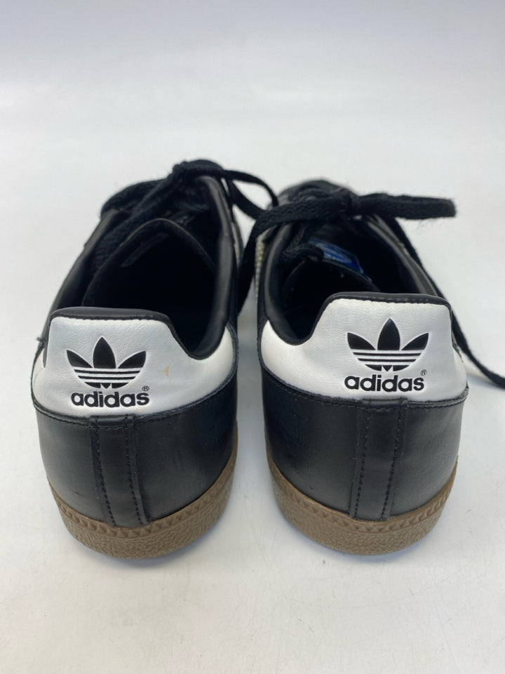 Adidas Size 8 Black Lace-Up Men&