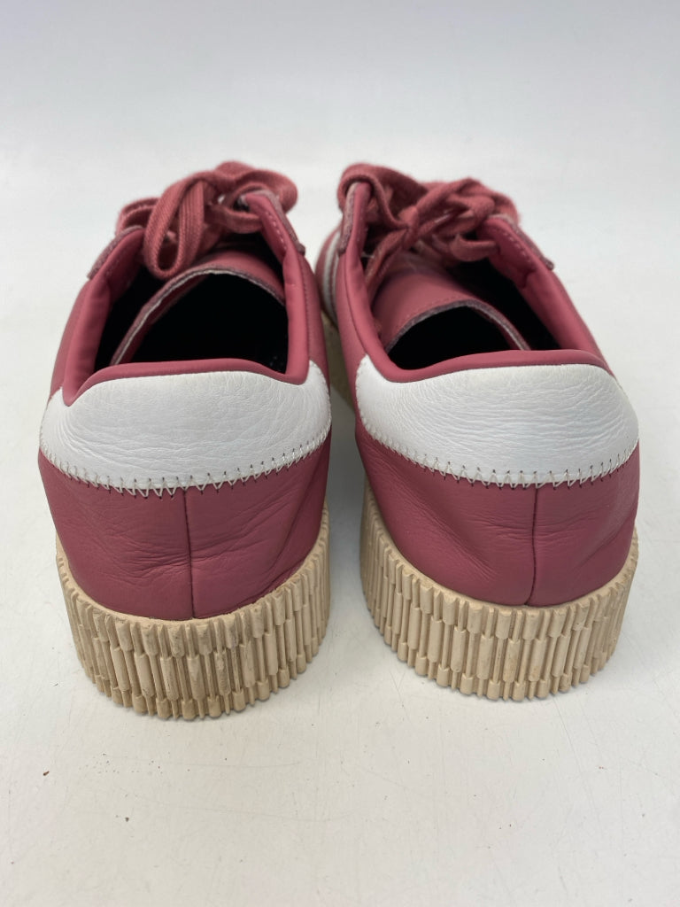 Adidas US Shoe Size 9 Rose Lace-up Sneakers