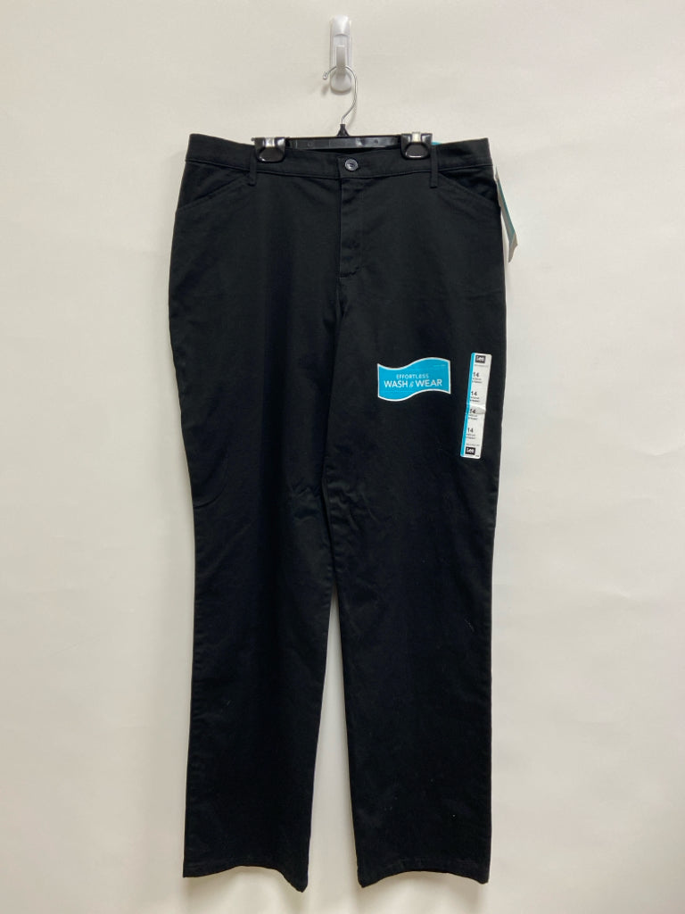 NWT Lee Size 14 Black Ladies Pants