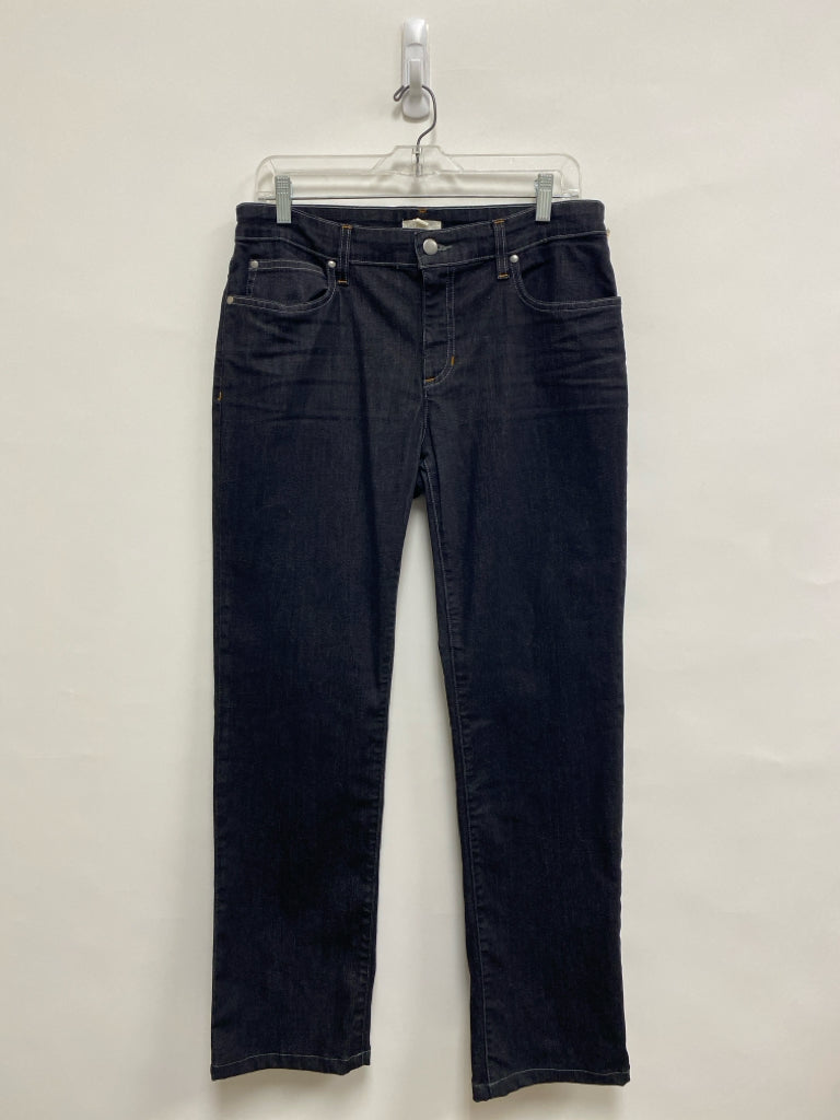 Eileen Fisher Size 10 Black Denim Ladies Jeans
