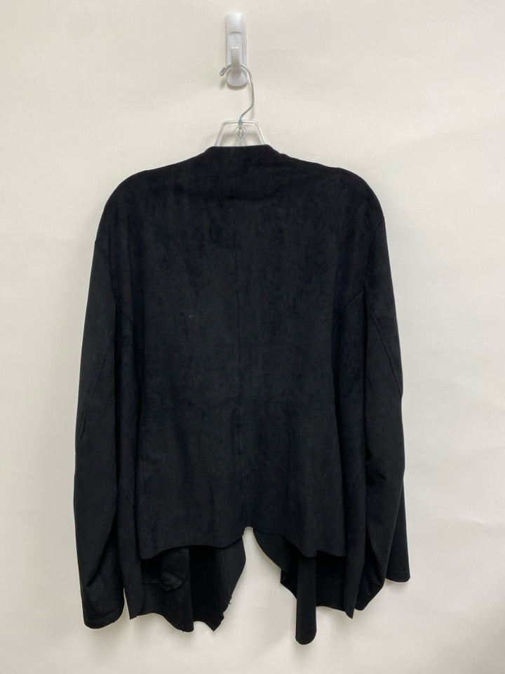 ADRIENNE VITTADINI  SIZE  3X Black Plus Size Jacket