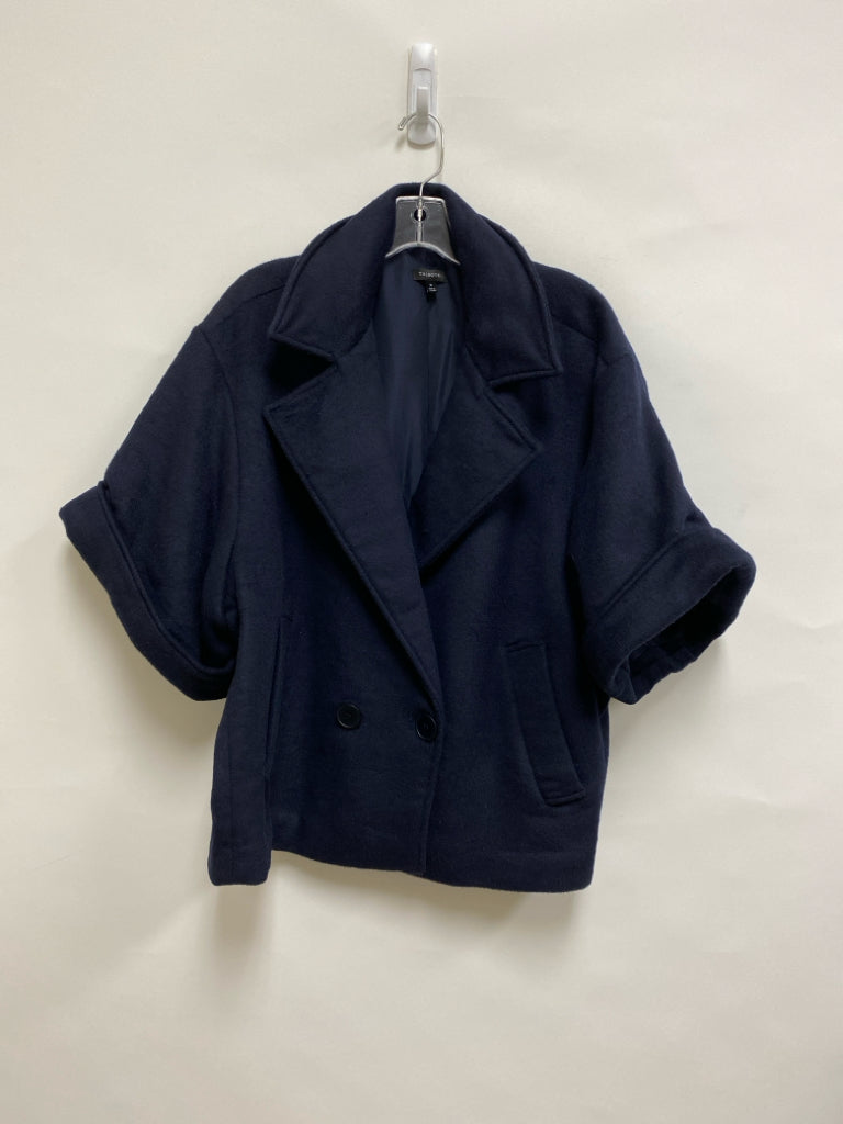 Talbots Size M Navy Short Sleeve Ladies Jacket