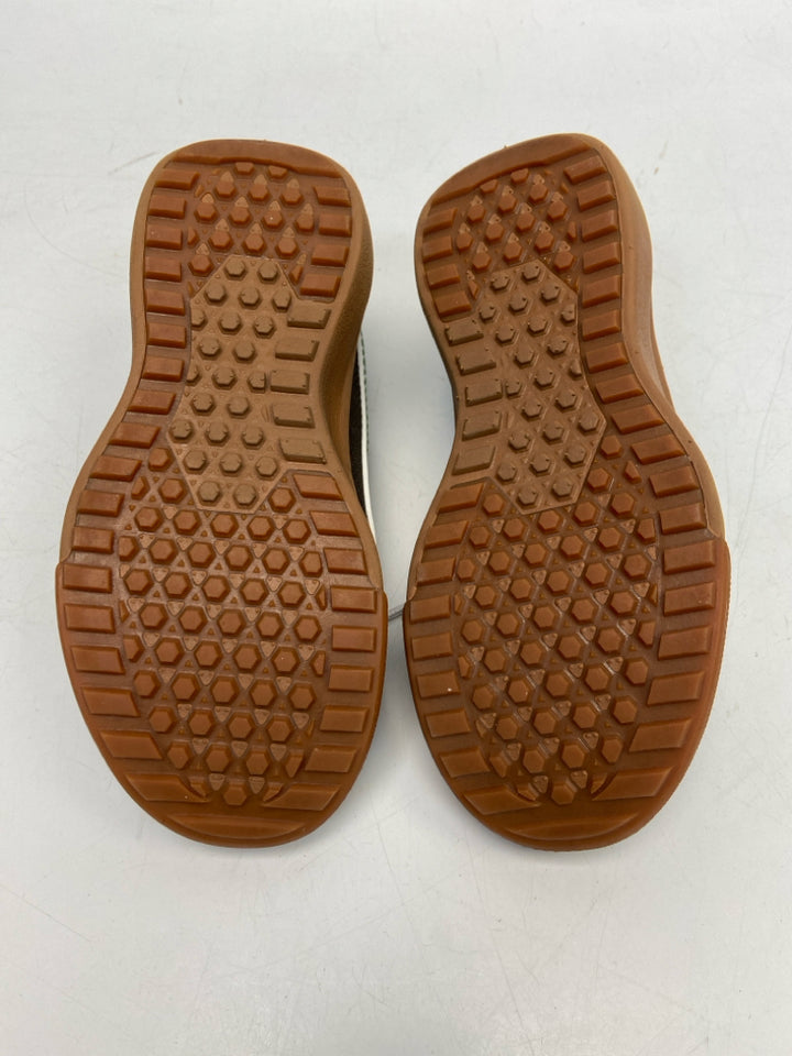 NWOT Vans SIZE 12 Dark Brown White Lace-Up Boy&