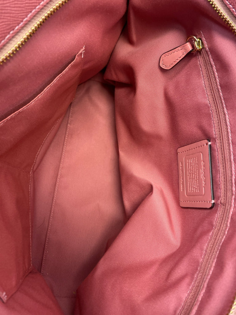 Coach Rose Shimmery Handbag