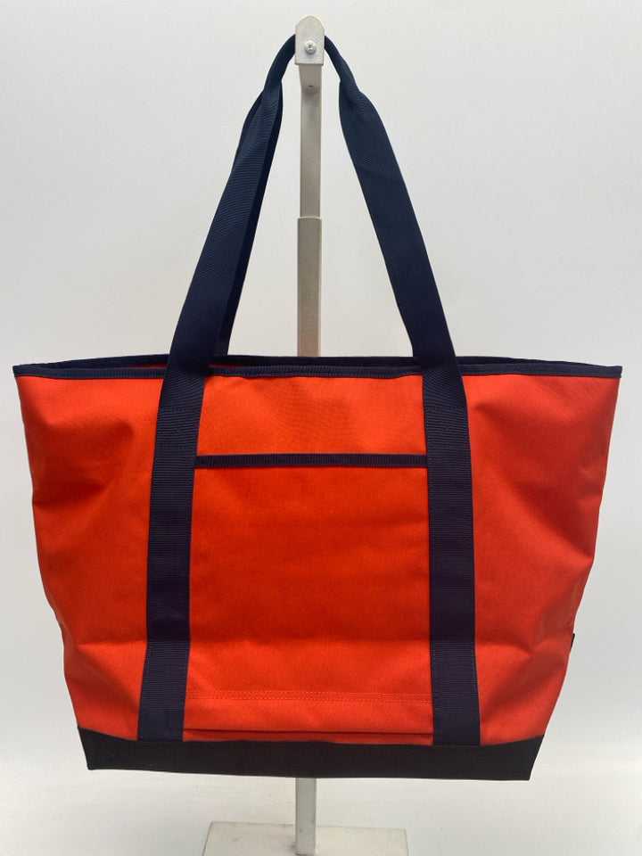 Orvis Red Navy Tote Bag