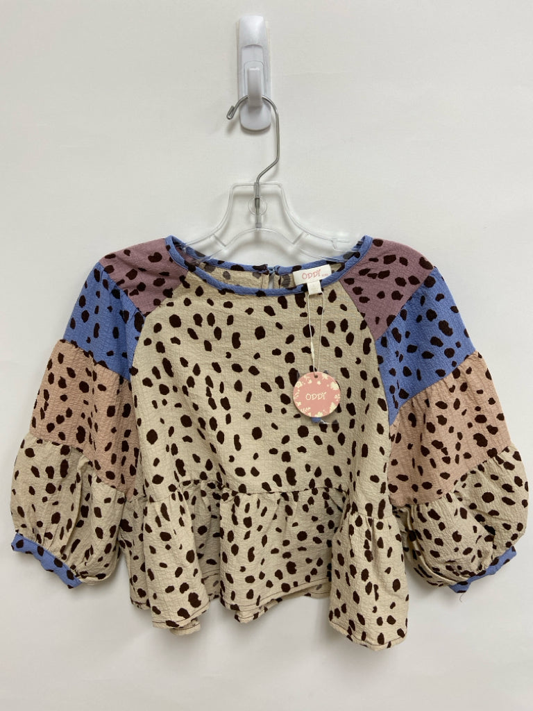 NWT ODDI SIZE L Blue Purple/Brown Girl&