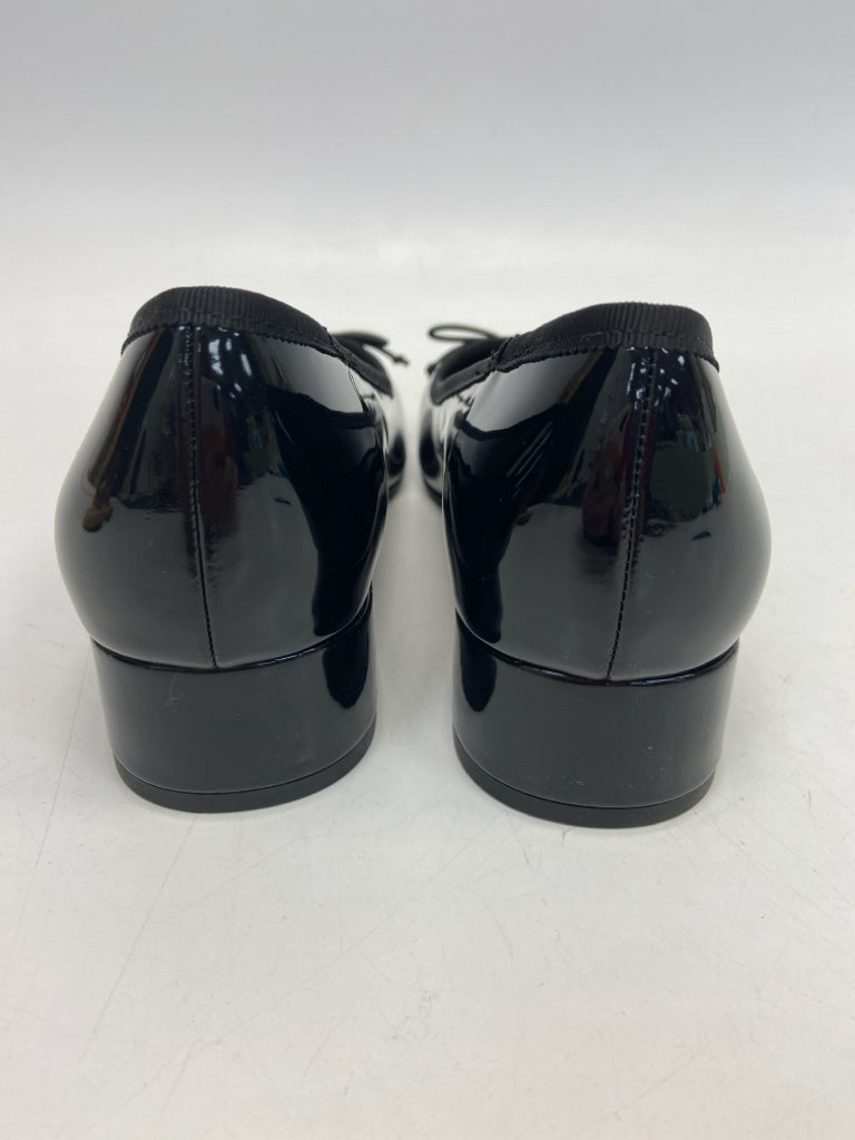NWOT  Hotter Size 6 Black Bow(s) Patent Heels   (US Size 8)