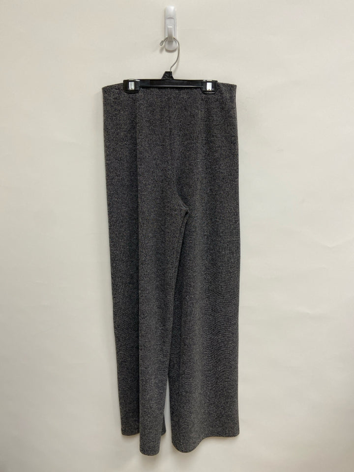 Anthropologie Size S Black/White Mottled Pull-on Ladies Pants