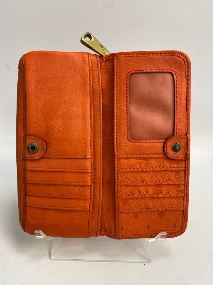 Fossil Orange Wallet
