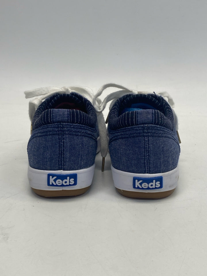 Keds US Shoe Size 7 Blue Lace-up Sneakers