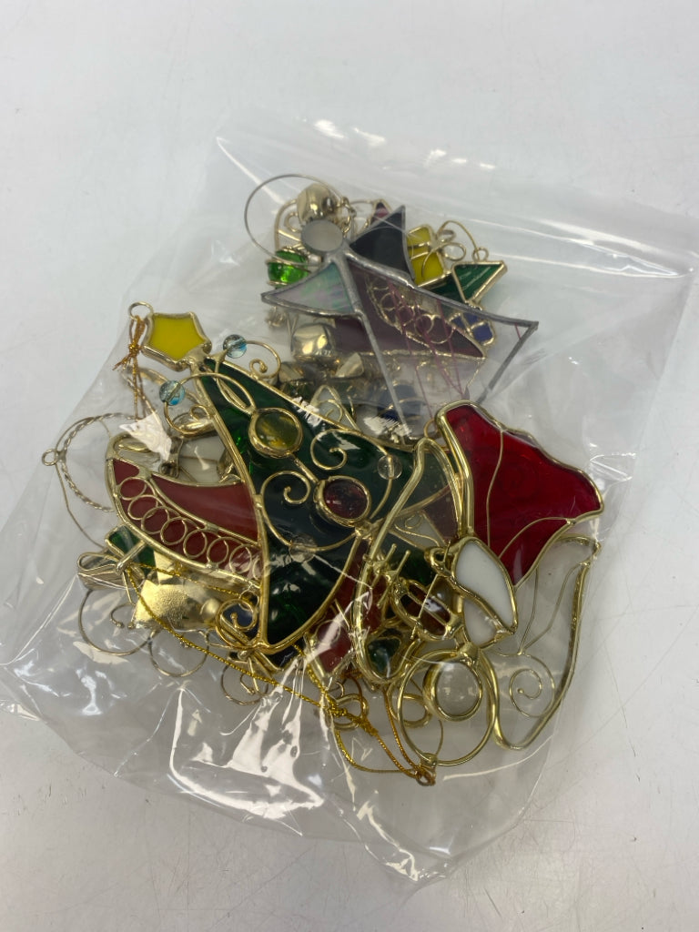 Gold Multi Color Ornaments
