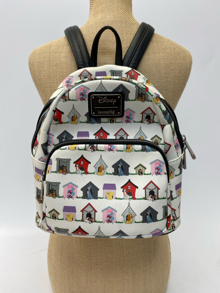 Disney Cream Multi-Color Dog(s) Backpack