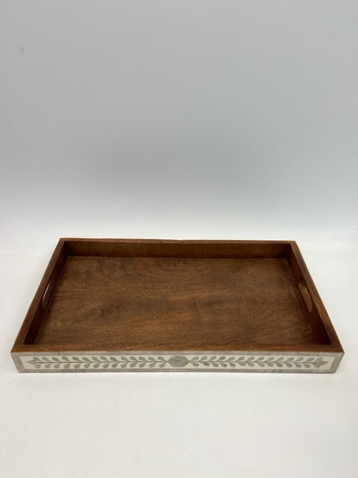 Natural Wood Tray
